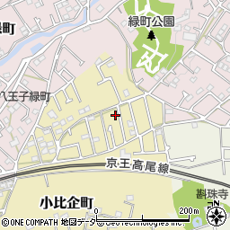 東京都八王子市小比企町825周辺の地図