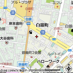 福井県敦賀市白銀町6-31周辺の地図