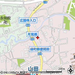 東京都八王子市緑町293周辺の地図
