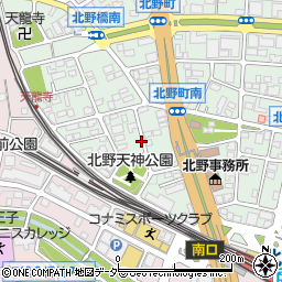 東京都八王子市北野町539周辺の地図