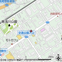 伝説のすた丼屋 八王子東浅川店周辺の地図