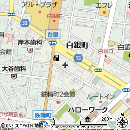 福井県敦賀市白銀町6-15周辺の地図