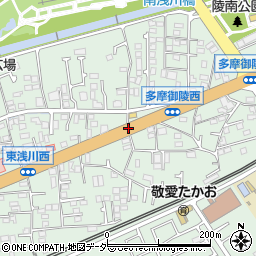 東浅川東周辺の地図