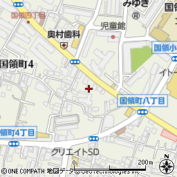 東京都調布市国領町4丁目48-4周辺の地図