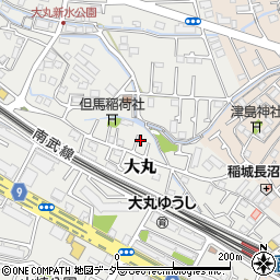 東京都稲城市大丸228-9周辺の地図