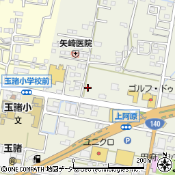 富士急山梨バス　甲府営業所周辺の地図
