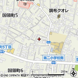 東京都調布市国領町5丁目63-3周辺の地図