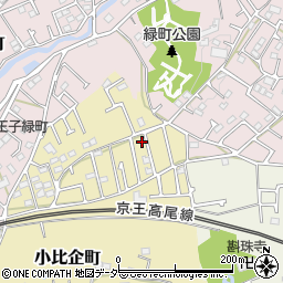 東京都八王子市小比企町823周辺の地図