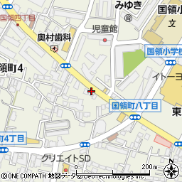 東京都調布市国領町4丁目48周辺の地図