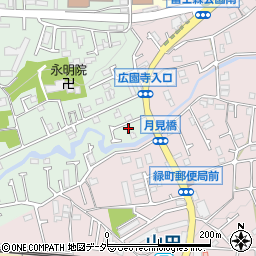東京都八王子市山田町1639-4周辺の地図