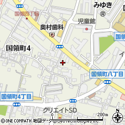 東京都調布市国領町4丁目47周辺の地図