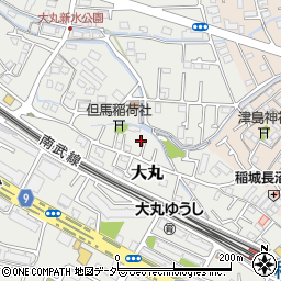 東京都稲城市大丸228周辺の地図