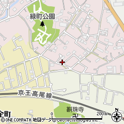 東京都八王子市緑町876周辺の地図
