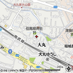 東京都稲城市大丸232周辺の地図