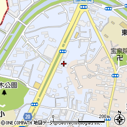 ダイヤパレス聖蹟桜ヶ丘２周辺の地図