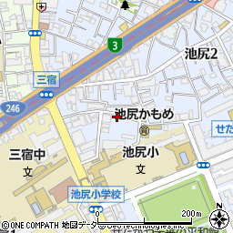栗山・化粧品店周辺の地図
