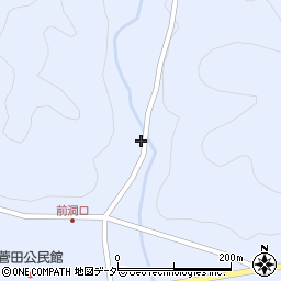 岐阜県下呂市金山町菅田桐洞2994周辺の地図