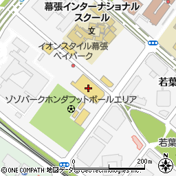 京葉銀行イオンスタイル幕張ベイパーク ＡＴＭ周辺の地図