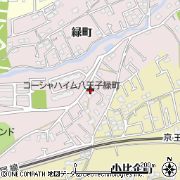 東京都八王子市緑町766周辺の地図