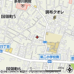 東京都調布市国領町5丁目63-8周辺の地図