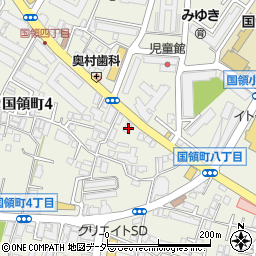東京都調布市国領町4丁目47-9周辺の地図