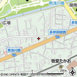 東京都八王子市東浅川町276周辺の地図