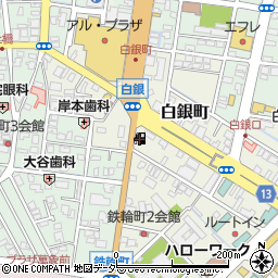 西浦石油店敦賀周辺の地図