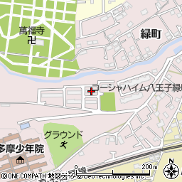 東京都八王子市緑町140周辺の地図