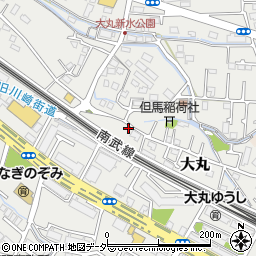 東京都稲城市大丸572-4周辺の地図