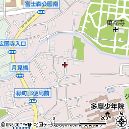 東京都八王子市緑町313周辺の地図