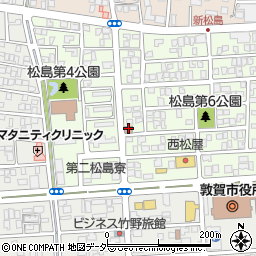 新松島町公民館周辺の地図
