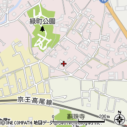 東京都八王子市緑町879周辺の地図