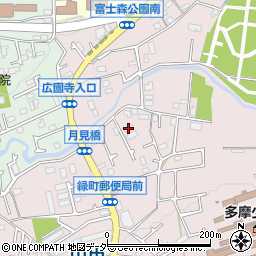 東京都八王子市緑町299周辺の地図
