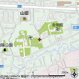 東京都八王子市山田町1595周辺の地図
