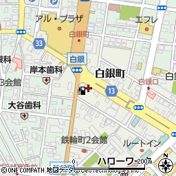 福井県敦賀市白銀町6-26周辺の地図