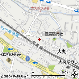 東京都稲城市大丸572周辺の地図