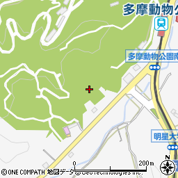 東京都日野市程久保6丁目2周辺の地図