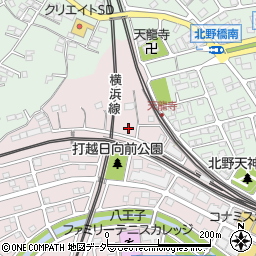 東京都八王子市打越町165周辺の地図