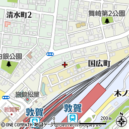 福井県敦賀市国広町326周辺の地図