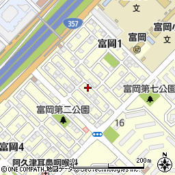 千葉県浦安市富岡1丁目7-2周辺の地図