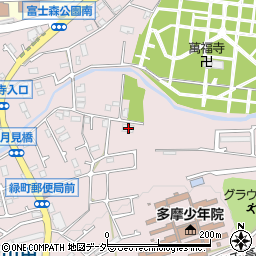 東京都八王子市緑町318周辺の地図