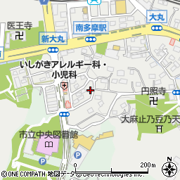 東京都稲城市大丸3024周辺の地図
