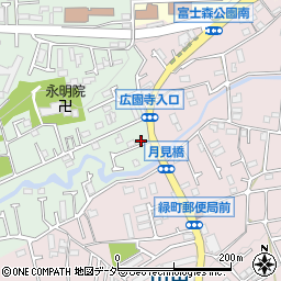 東京都八王子市山田町1636周辺の地図