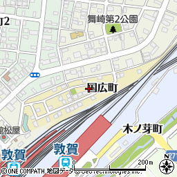 福井県敦賀市国広町203周辺の地図