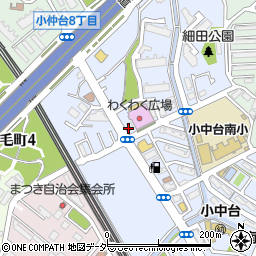 ぷりんと工房・小仲台店周辺の地図