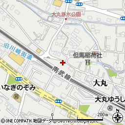 東京都稲城市大丸572-3周辺の地図