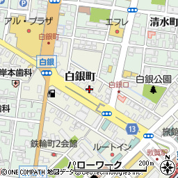 福井県敦賀市白銀町7-13周辺の地図