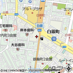 ファミリーマート敦賀白銀店周辺の地図