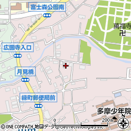 東京都八王子市緑町307周辺の地図