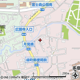 東京都八王子市緑町298周辺の地図